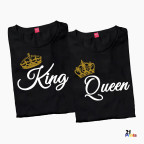 King & Queen Couple T-Shirt