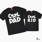 Cool Dad & Cool Kid Father and Kid (Son / Daughter) Matching T-Shirts