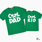 Cool Dad & Cool Kid Father and Kid (Son / Daughter) Matching T-Shirts