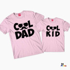 Cool Dad & Cool Kid Father and Kid (Son / Daughter) Matching T-Shirts