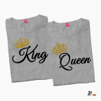 King & Queen Couple T-Shirt