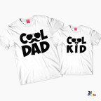 Cool Dad & Cool Kid Father and Kid (Son / Daughter) Matching T-Shirts