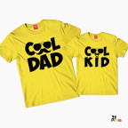 Cool Dad & Cool Kid Father and Kid (Son / Daughter) Matching T-Shirts