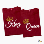 King & Queen Couple T-Shirt