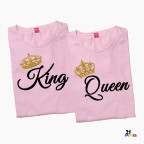 King & Queen Couple T-Shirt