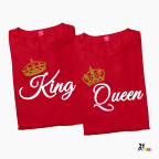 King & Queen Couple T-Shirt